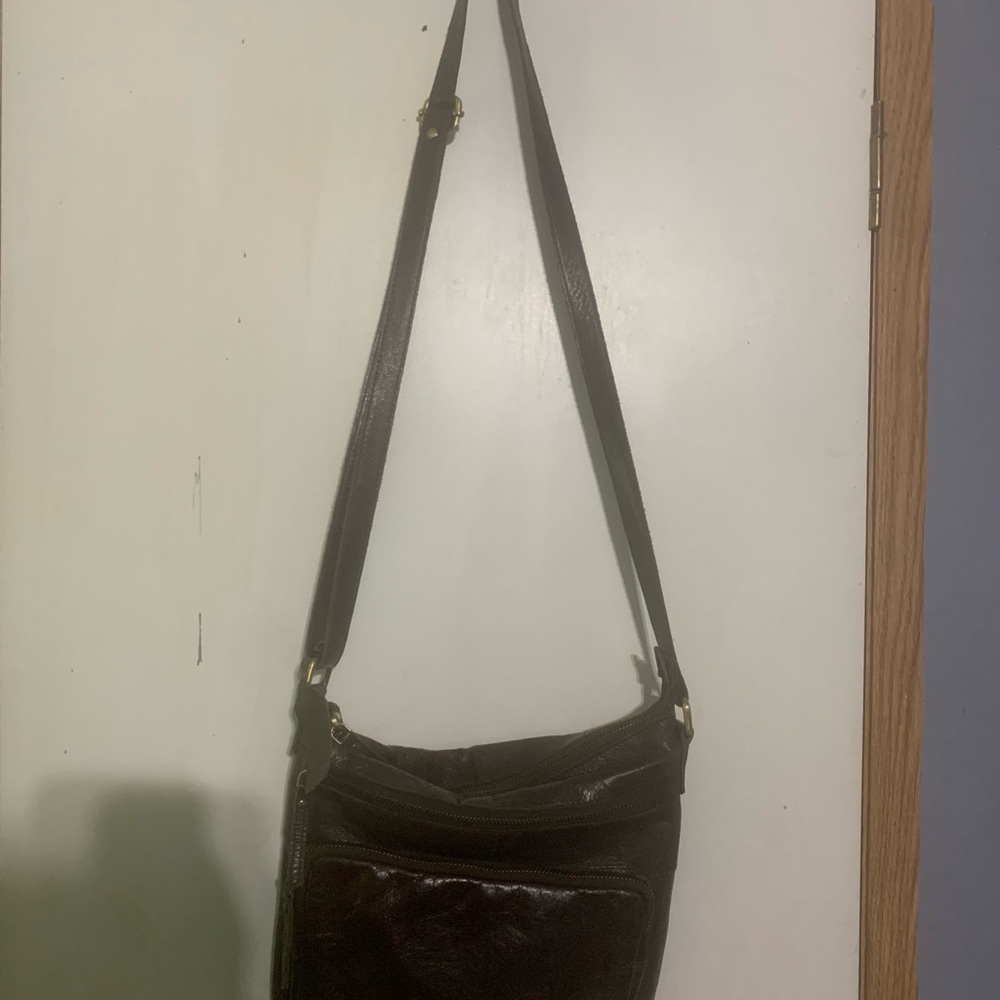 Wise Owl Genuine Leather Crossbody Handbags & Purses for Brown Washed Vintage
